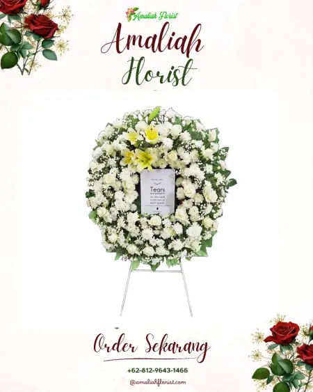 Krans Bunga Duka Sukomalo